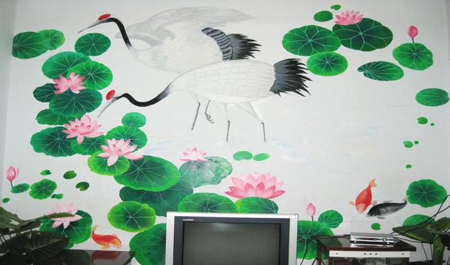 小編介紹下墻體彩繪的相關具體內容