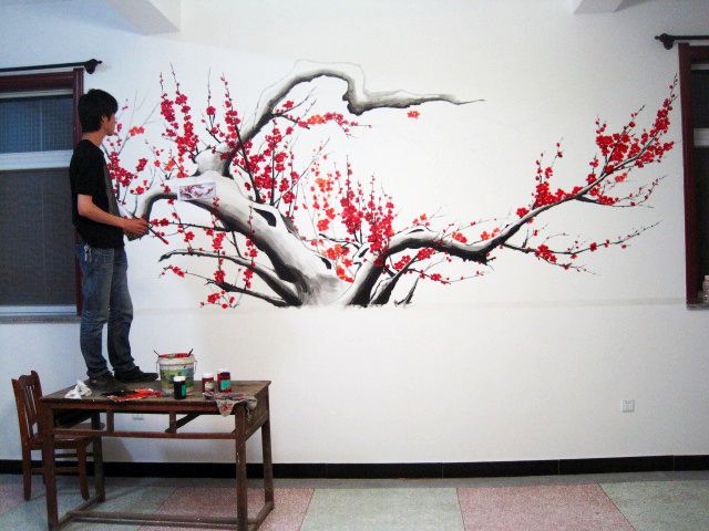 室內(nèi)墻體繪畫