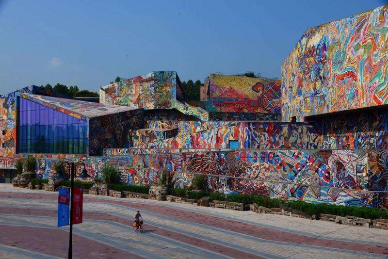 整棟墻體繪畫(huà)