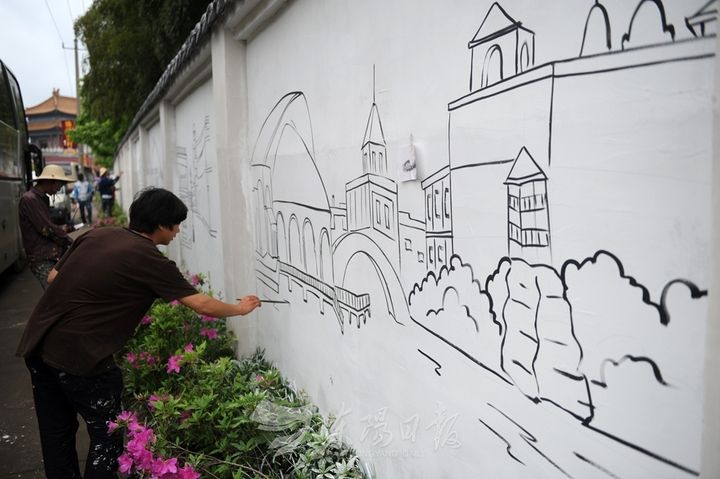 室外墻體繪畫(huà)