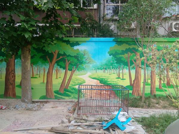 室外墻體繪畫(huà)